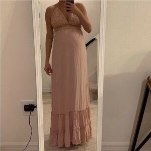 Maxi Stunning  Dress size L- fits also S/M like new!